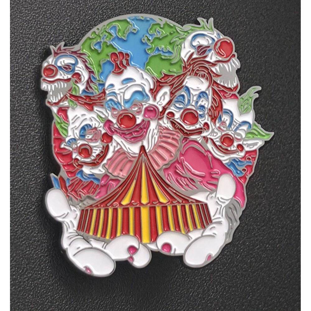 Killer Klowns From Outer Space Metal Enamel Pin NEW